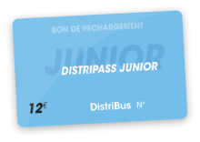 Distripass Junior mensuel (12 €)