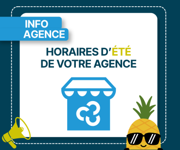 Agence fermeture samedis été