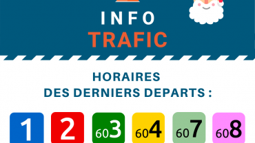 Horaires derniers départs
