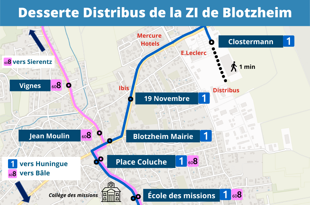 Carte entreprise Blotzheim