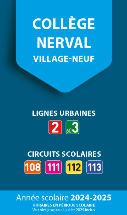 Nerval 2024-2025