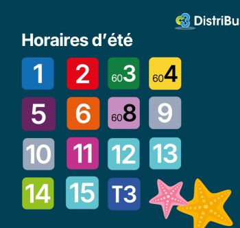 Horaires d'été 2026